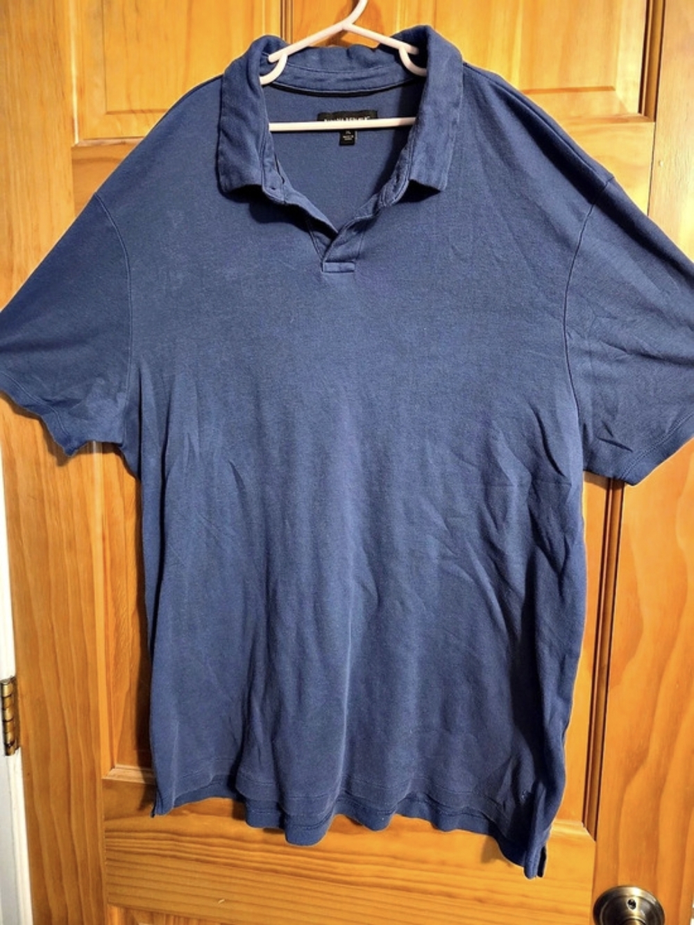 Banana Republic Luxury-Touch Polo Men's Blue Polo Shirt XL